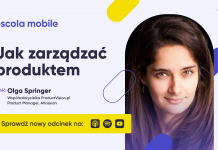 Olga w Escola Mobile: „Jak zarządzać produktem jako Product Owner?”